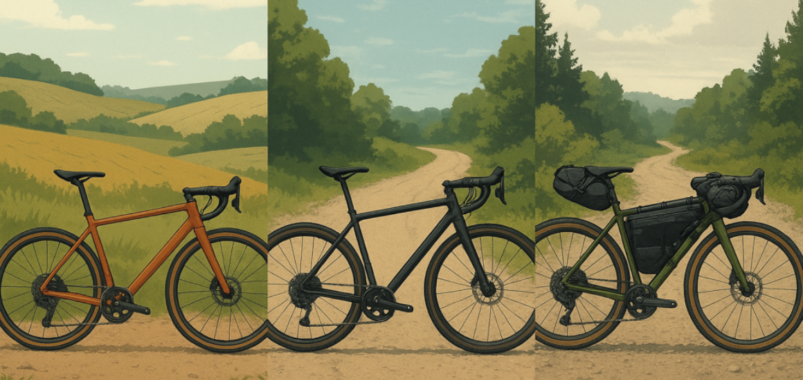rodzaje rowerów gravelowych