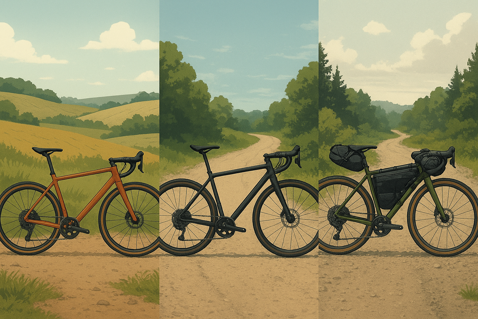 rodzaje rowerów gravelowych