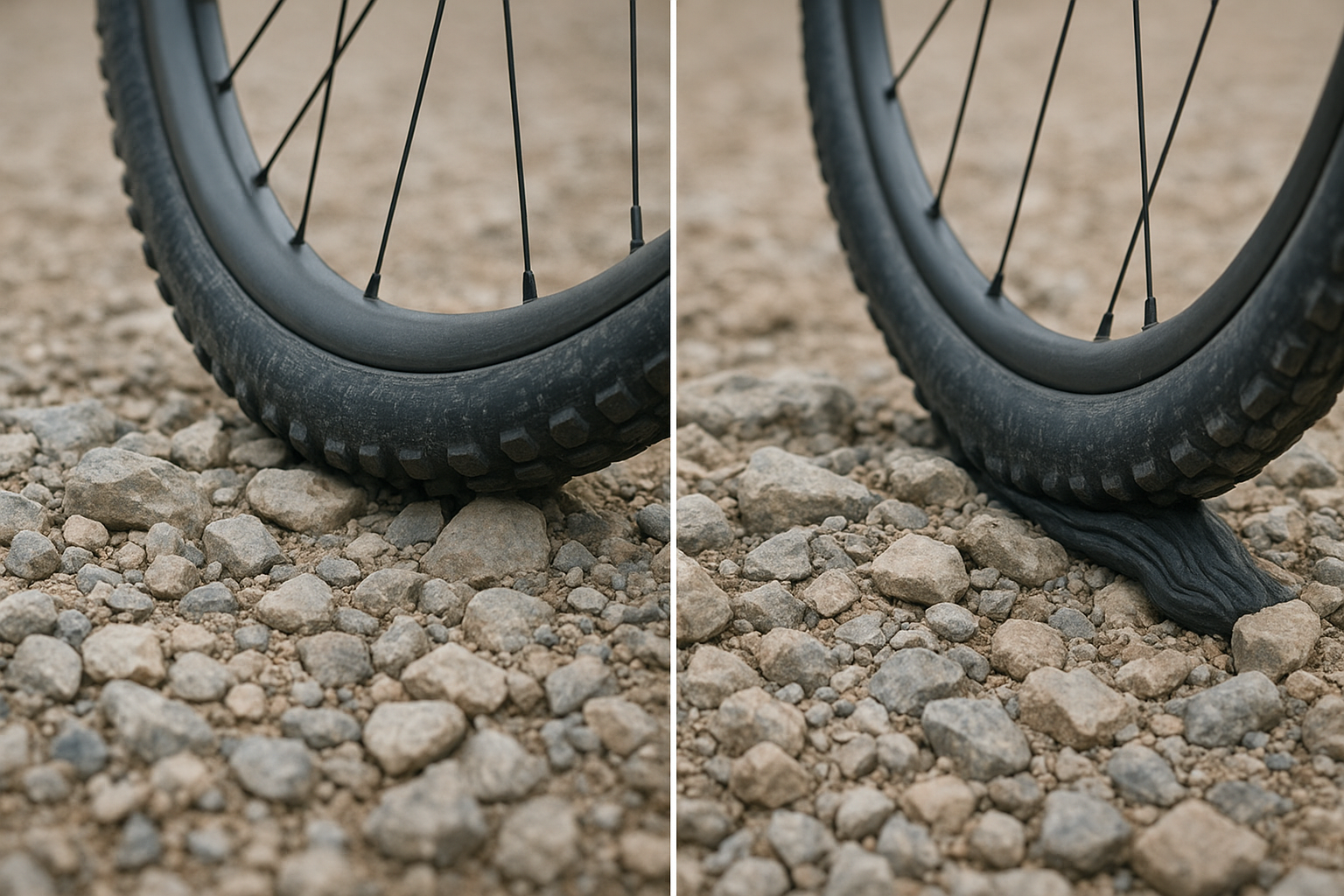 ciśnienie w oponach gravel