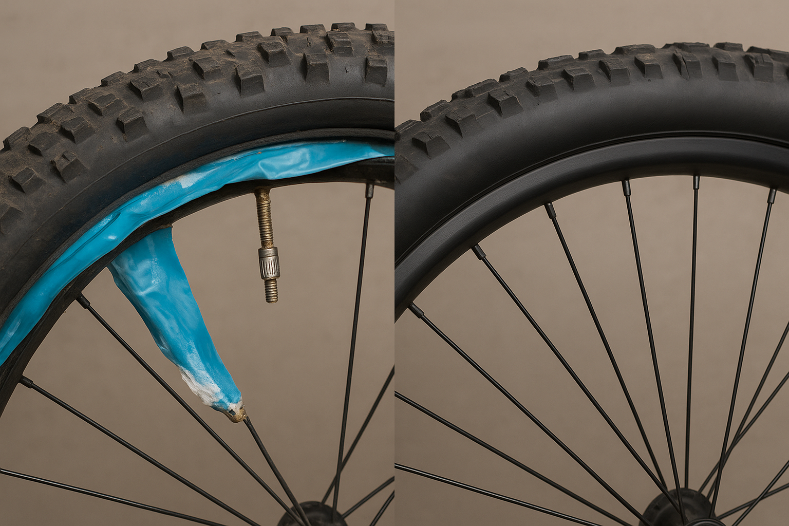 błędy przy montażu tubeless